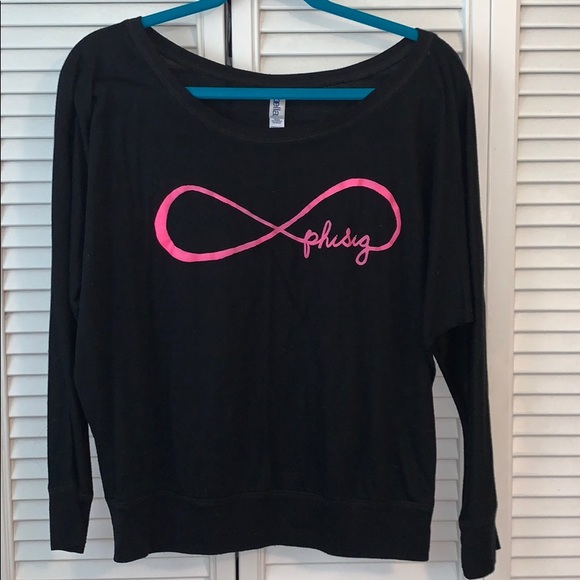 Phi Sigma Sigma Infinity Long Sleeve - Picture 1 of 5
